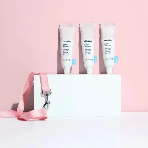 ISO Glossier x Bark Box Balm Dogcom